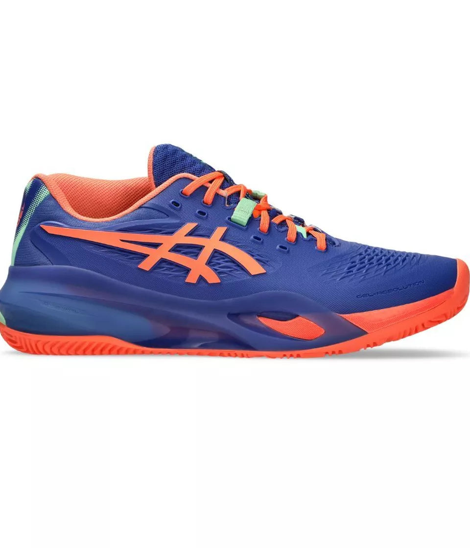 ASICS SHOE GEL-RESOLUTION X PADEL DARK COBALT/VIVID CORAL