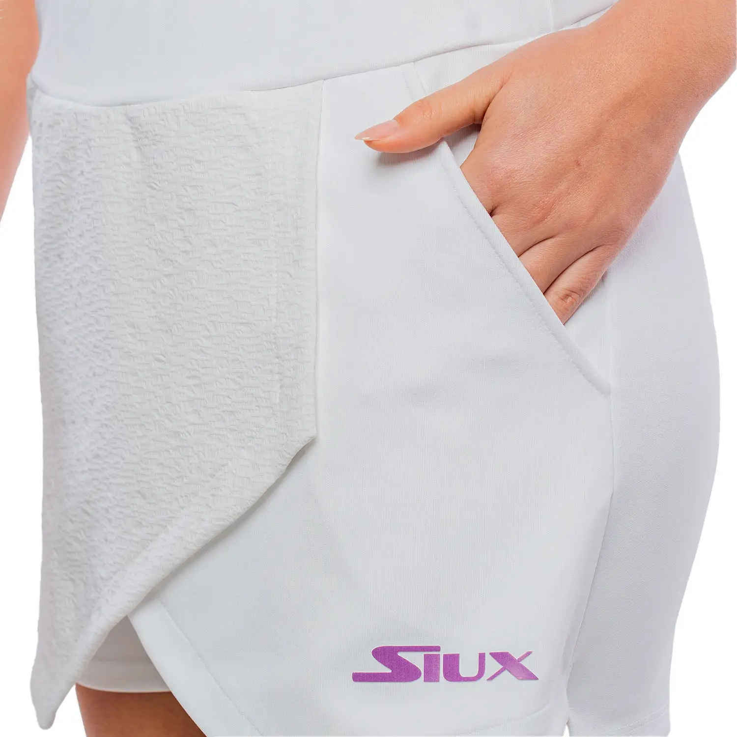 SIUX SKIRT JACQUARD WHITE