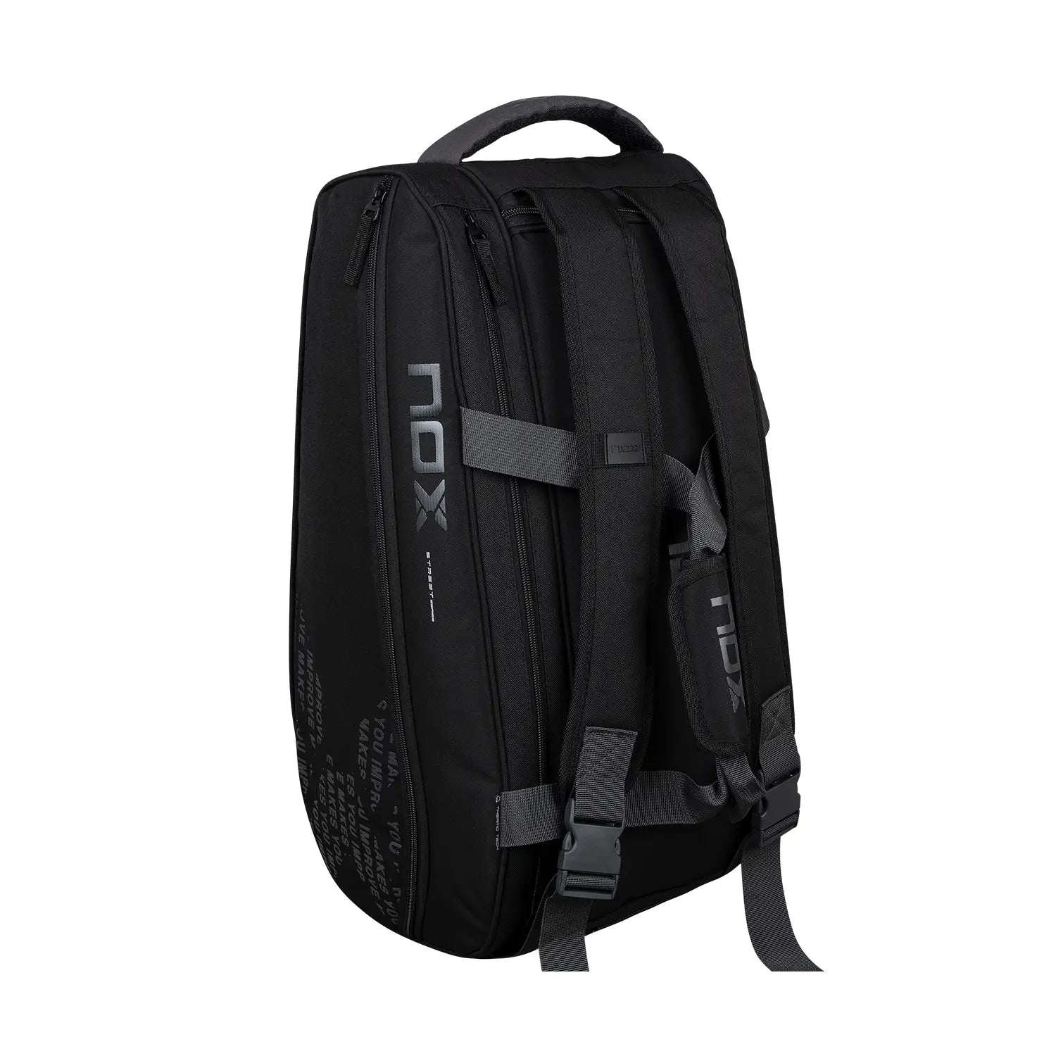 NOX PADEL BAG STREET SERIES BLACK/GREY