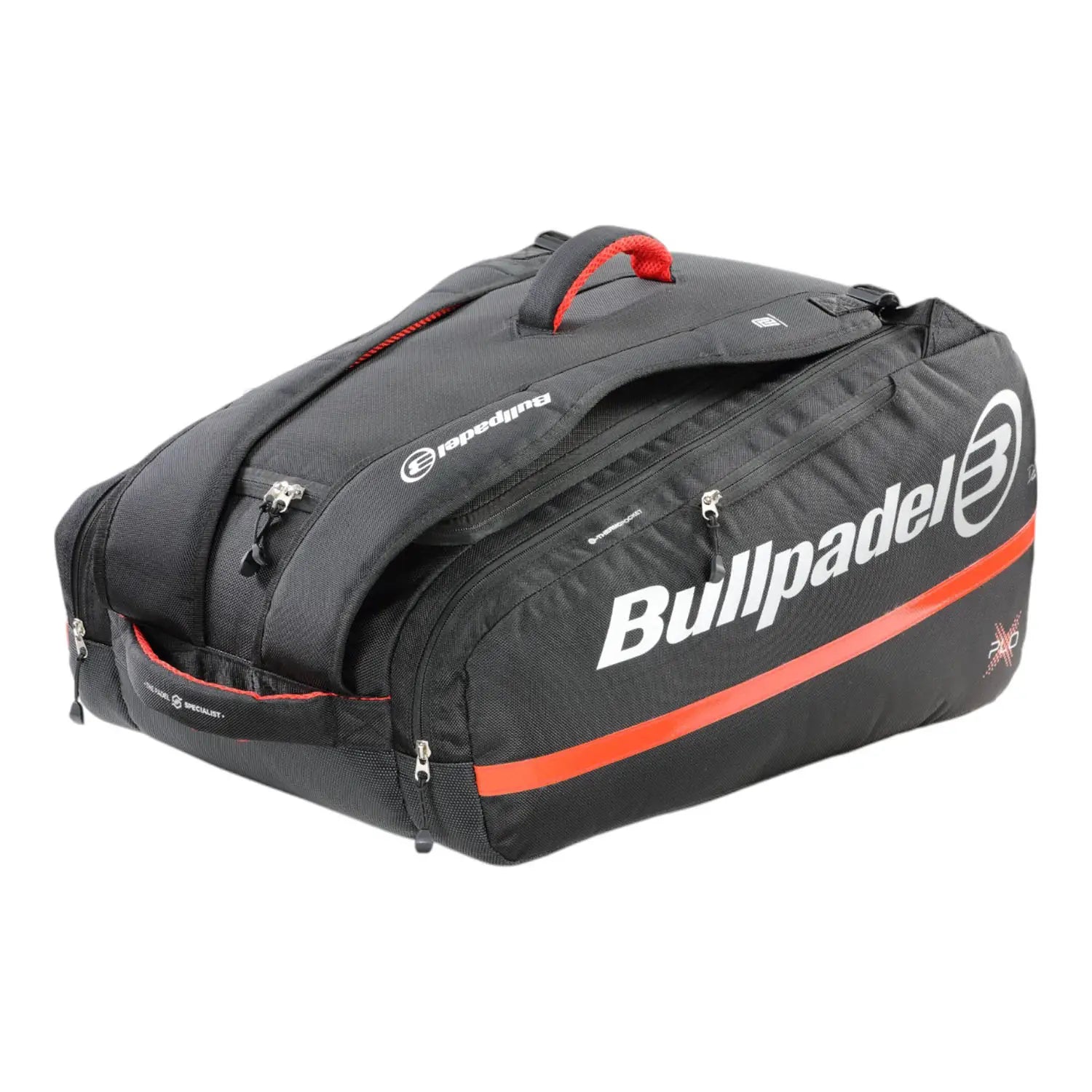 BULLPADEL BAG XPLO SVART RACKETAR