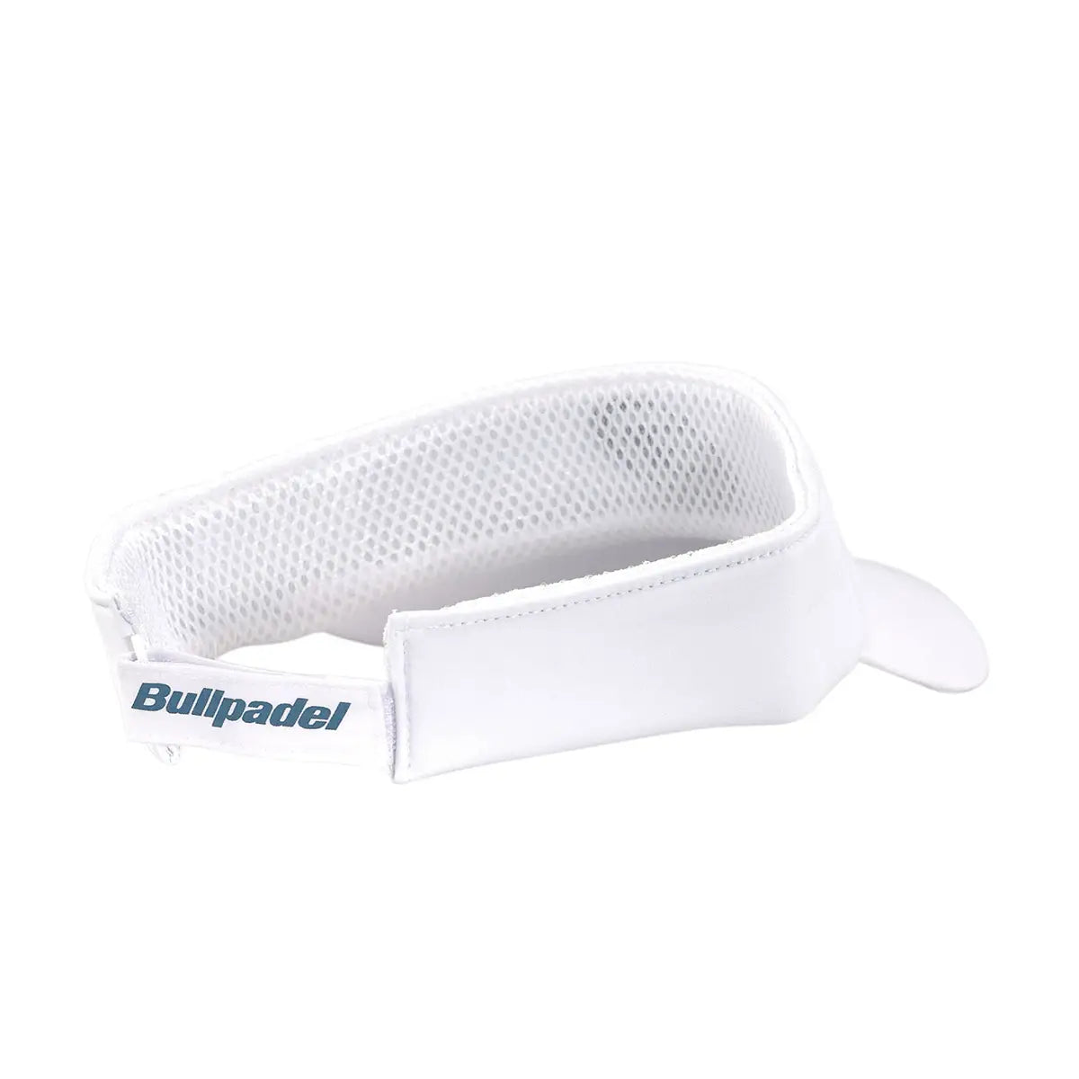 BULLPADEL CAP WOMEN VISOR WHITE