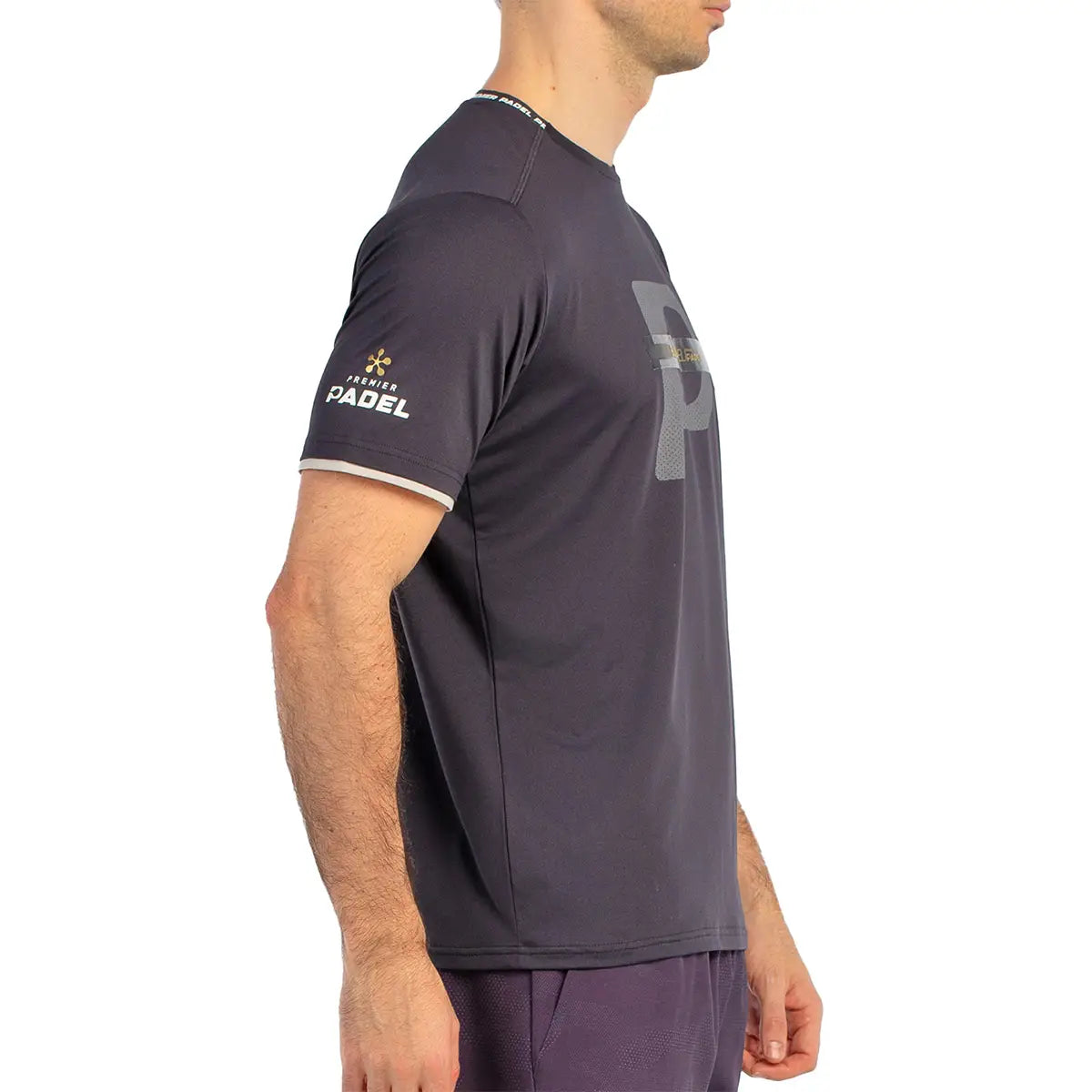 BULLPADEL T-SHIRT BISES CHARCOAL