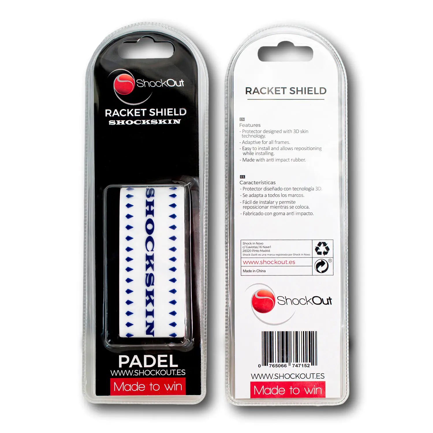 SHOCKOUT SHOCKSKIN PROTECTOR BLUE