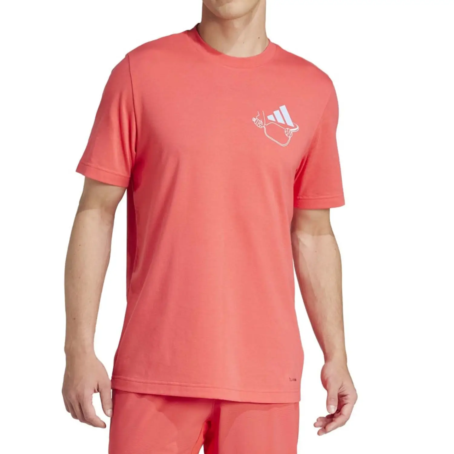 ADIDAS T-SHIRT PICKLEBALL G T SELURE ROSELU