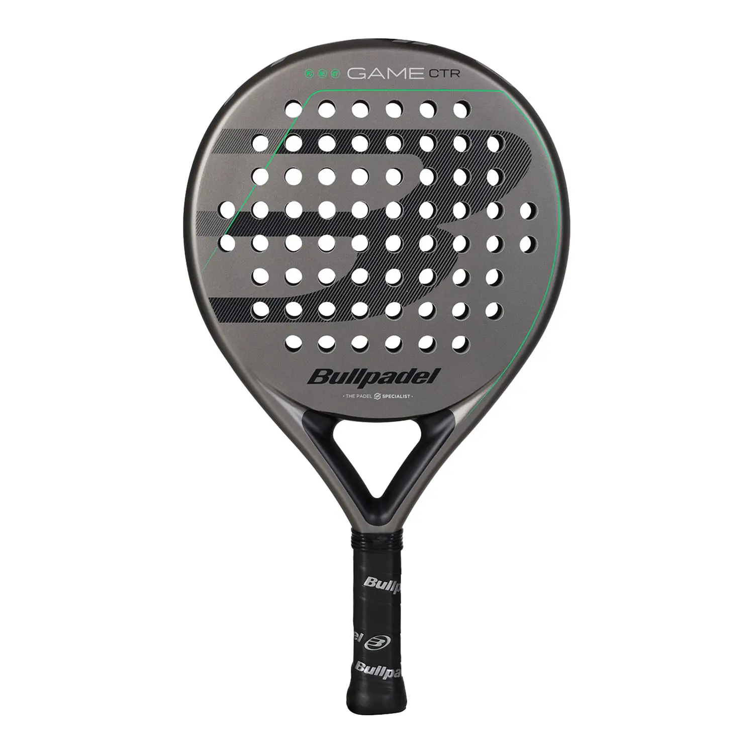 BULLPADEL RACKET GAME CTR 006 DARK GREY