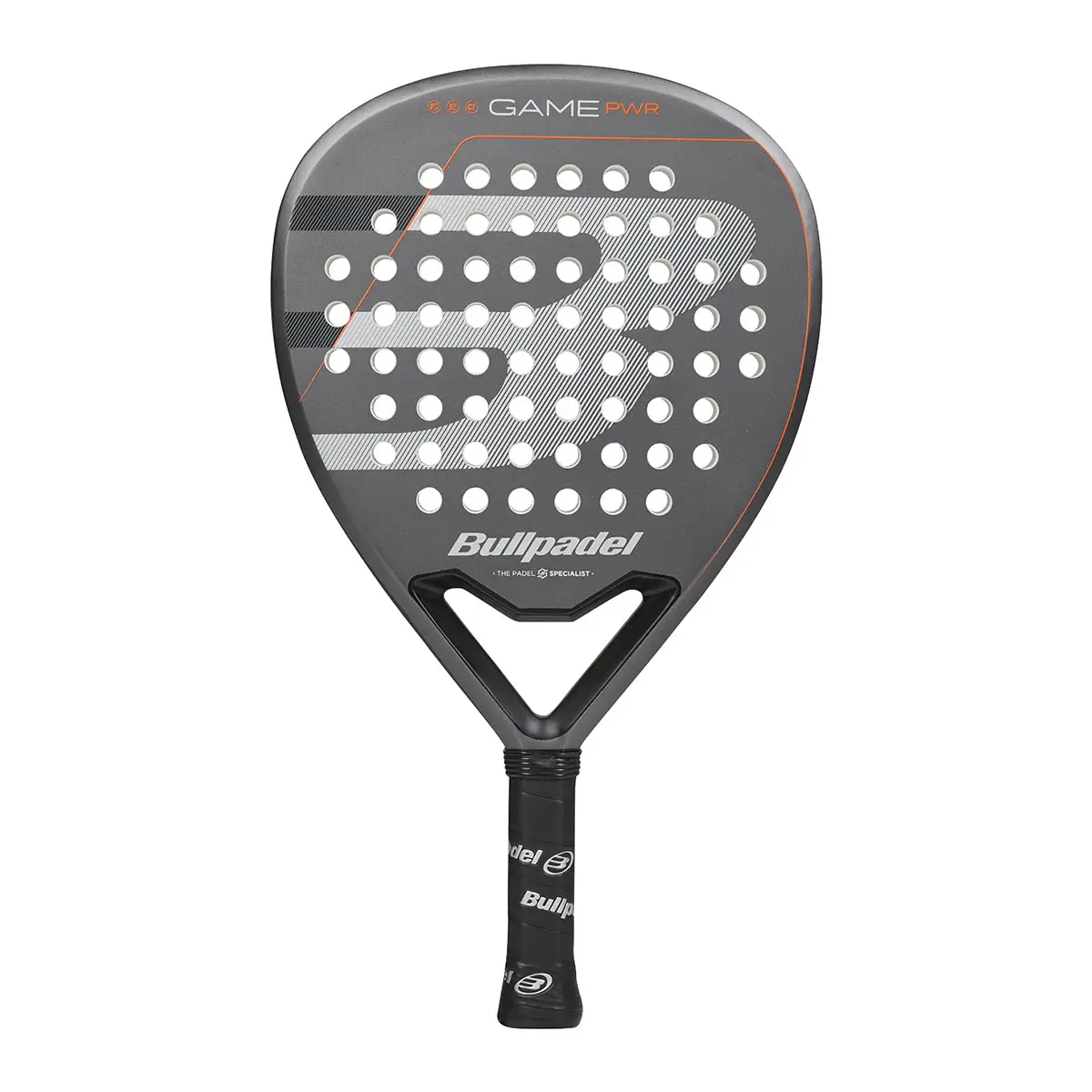 BULLPADEL RACKET GAME PWR GRIS OSCURO