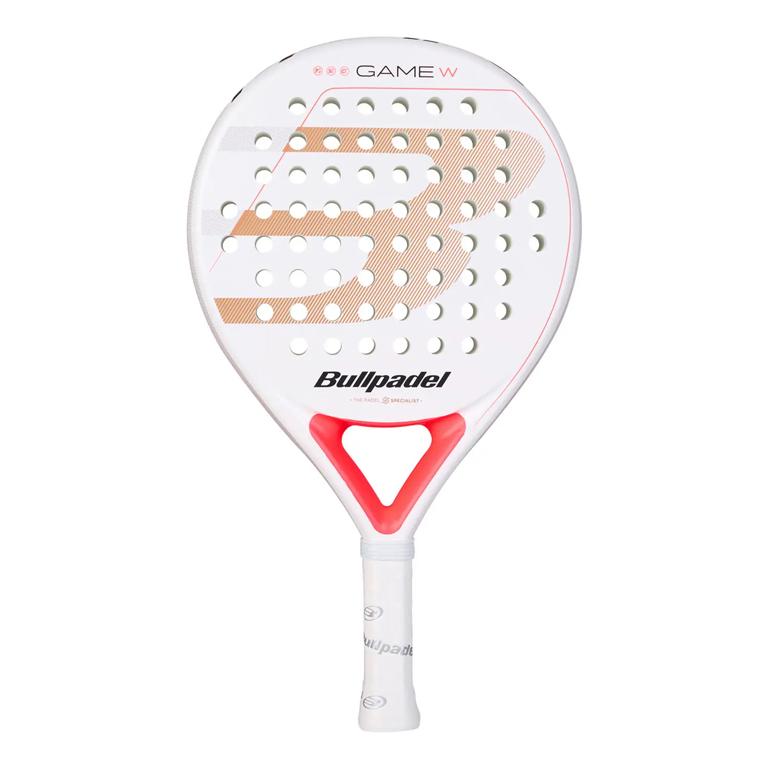BULLPADEL RACKET GAME W BLANCO