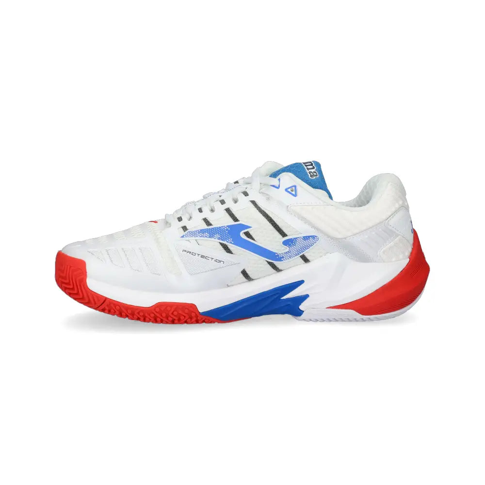 JOMA SHOES T.OPEN 2232 WHITE RED BLUE