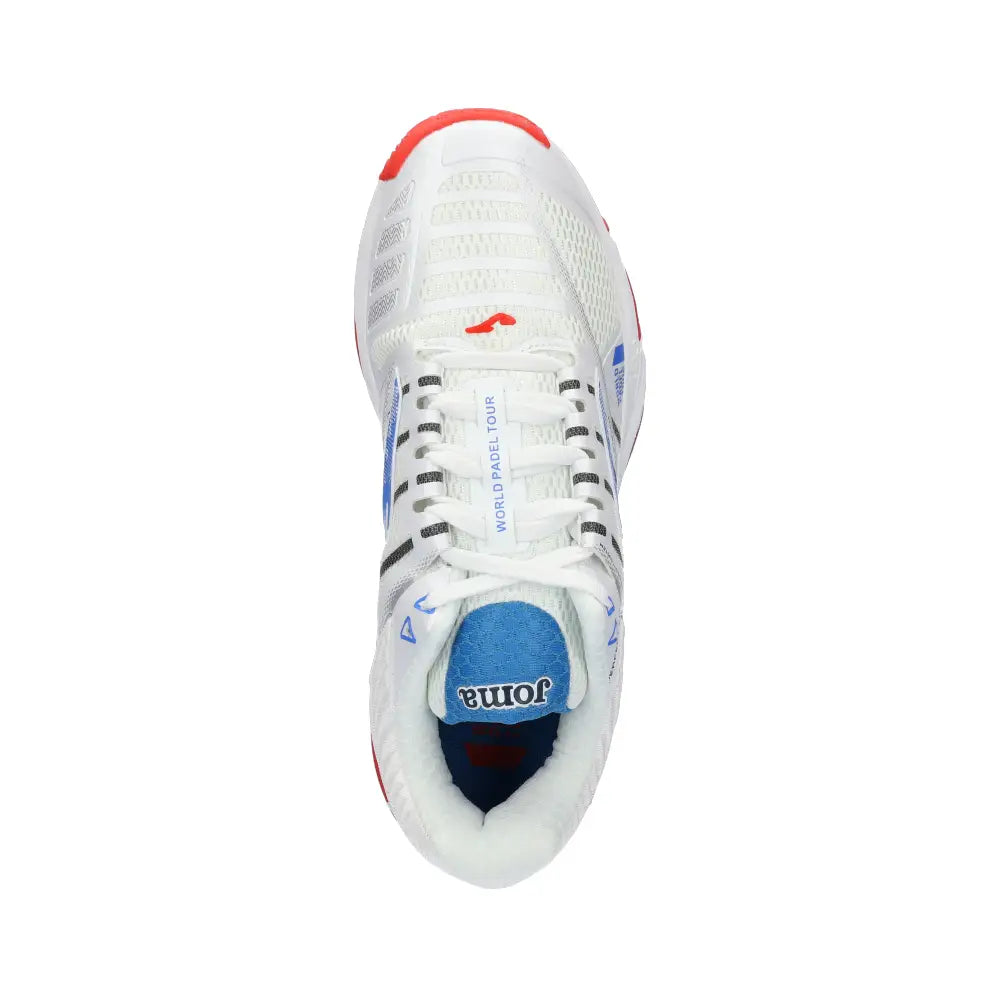 JOMA SHOES T.OPEN 2232 WHITE RED BLUE