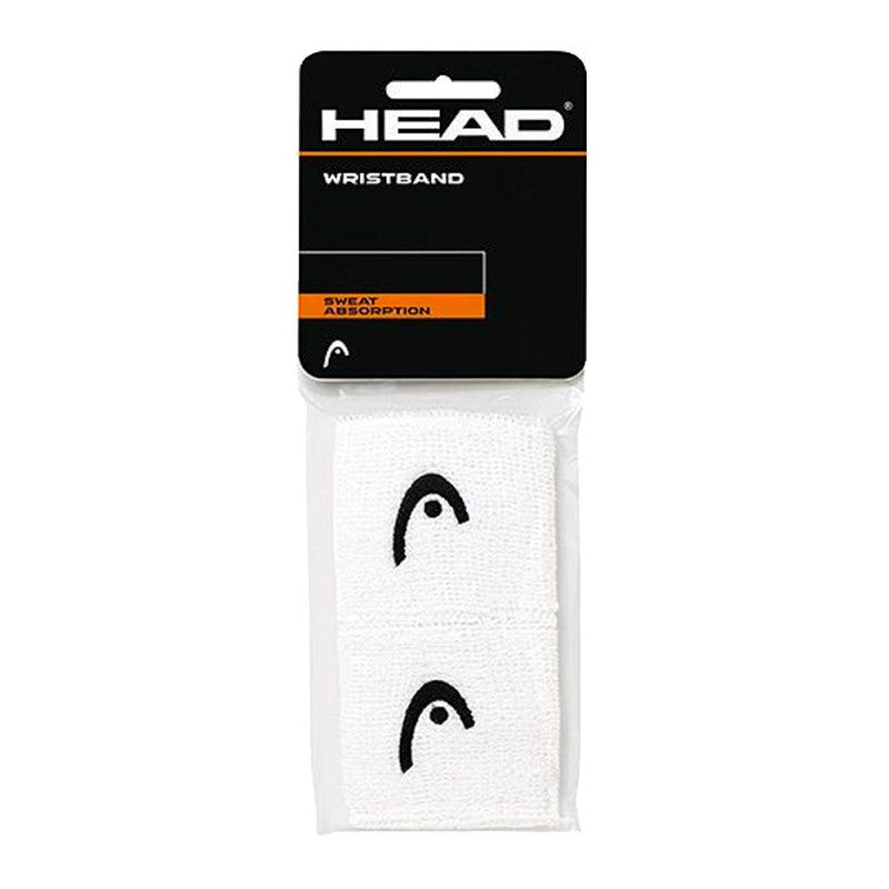 HEAD WRISTBANDS 2.5 WHITE