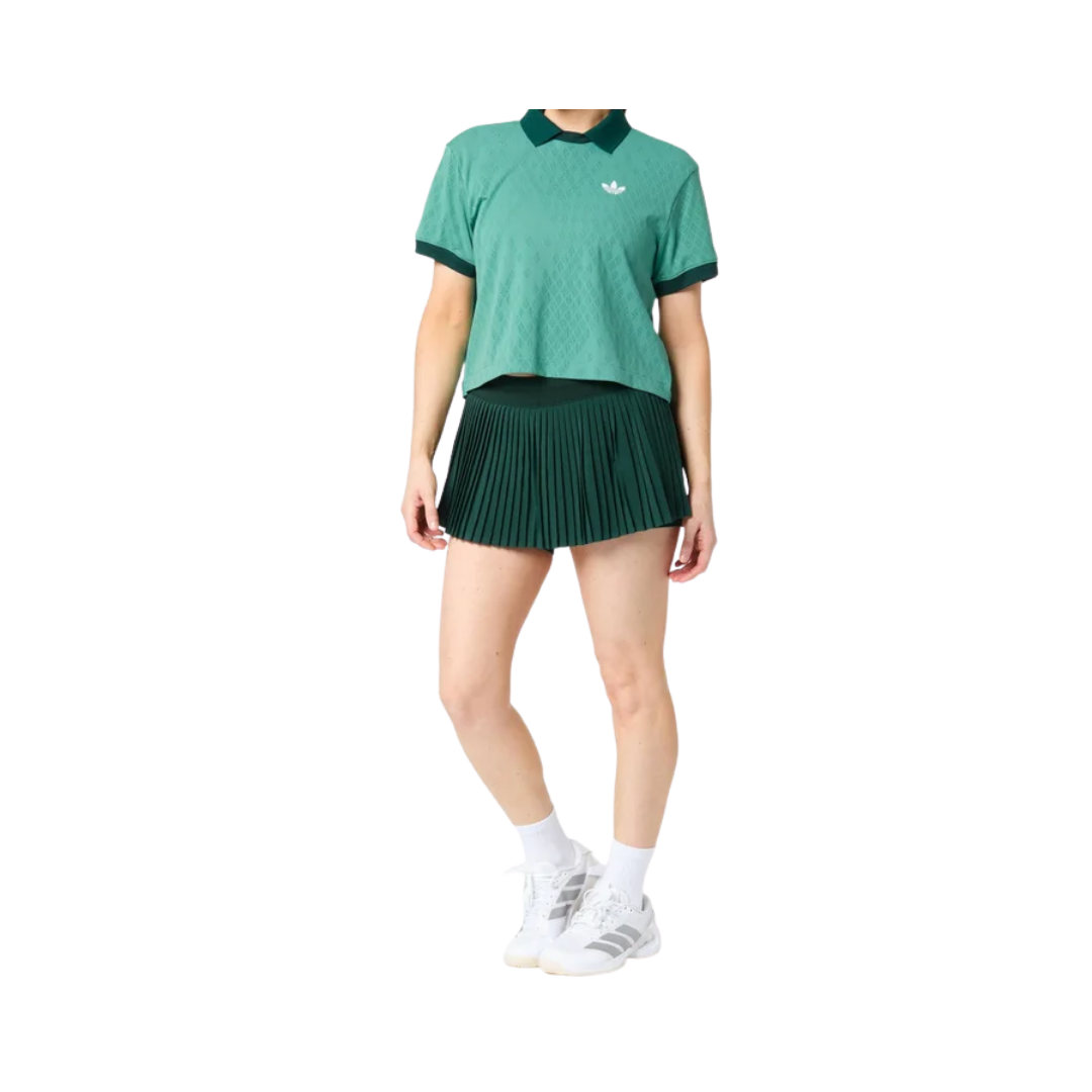 ADIDAS SKIRT WOMEN LONDON PRO PLEAT GREEN