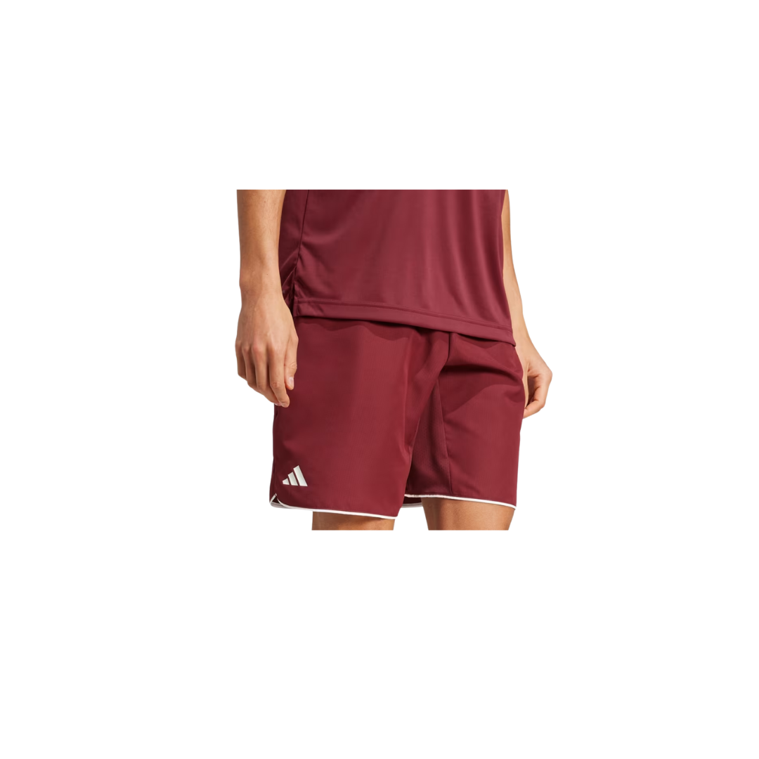 ADIDAS SHORT CLUB SHARED MAROON SIZE M