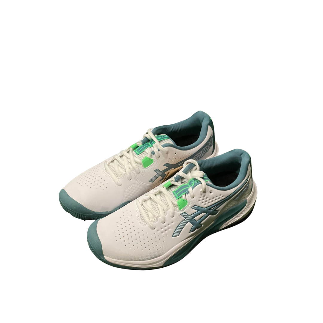 ASICS SHOES GEL-CHALLENGER 15 PADEL WHITE/MISTY PINE