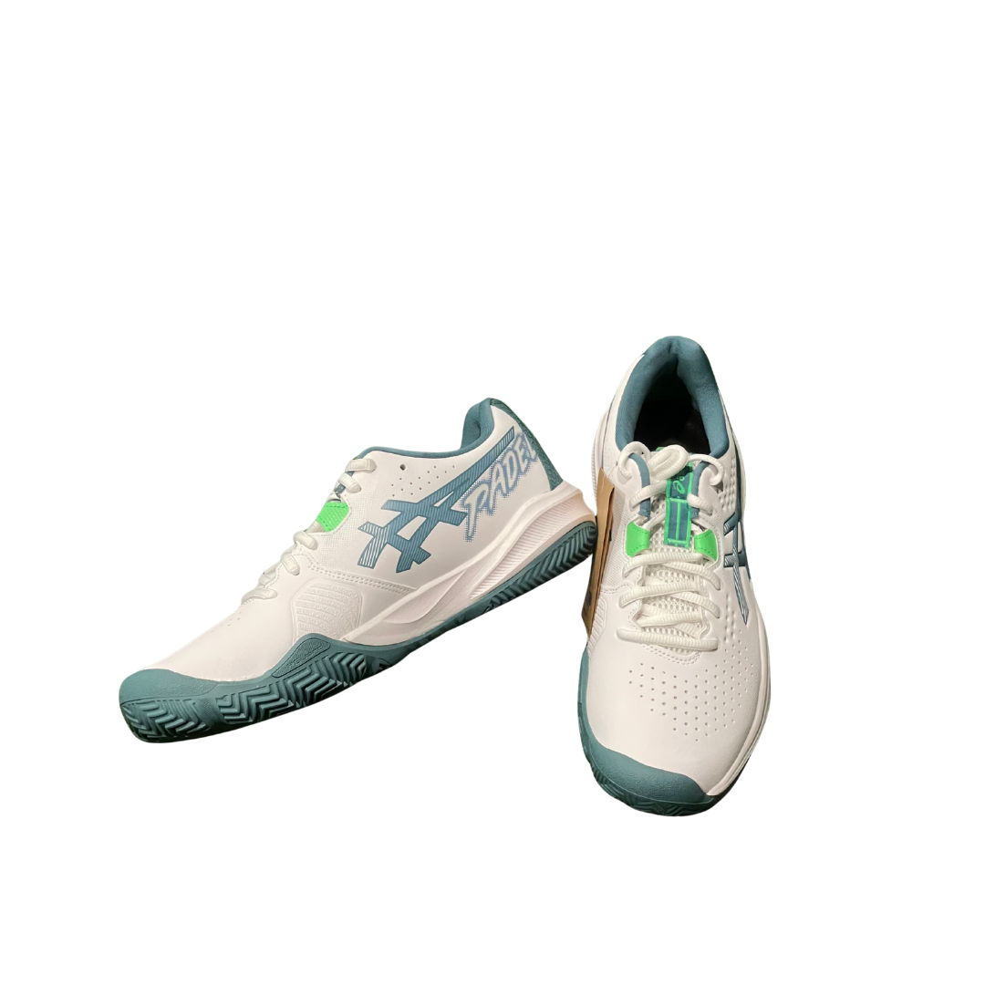 ASICS SHOES GEL-CHALLENGER 15 PADEL WHITE/MISTY PINE