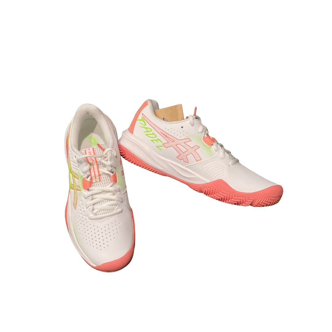 ASICS SHOES GEL-CHALLENGER 15 PADEL W WHITE/GUAVA