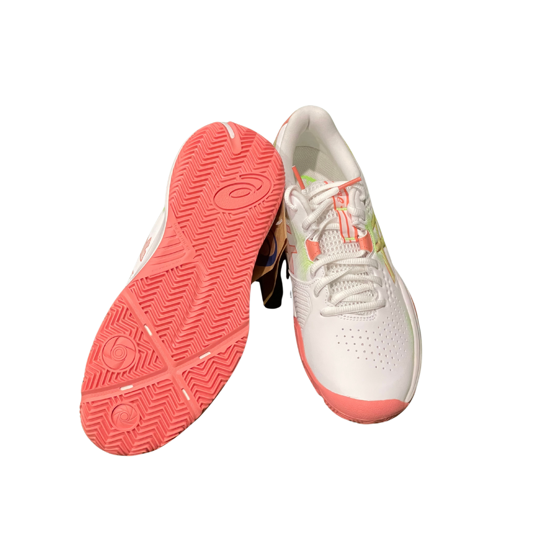 ASICS SHOES GEL-CHALLENGER 15 PADEL W WHITE/GUAVA