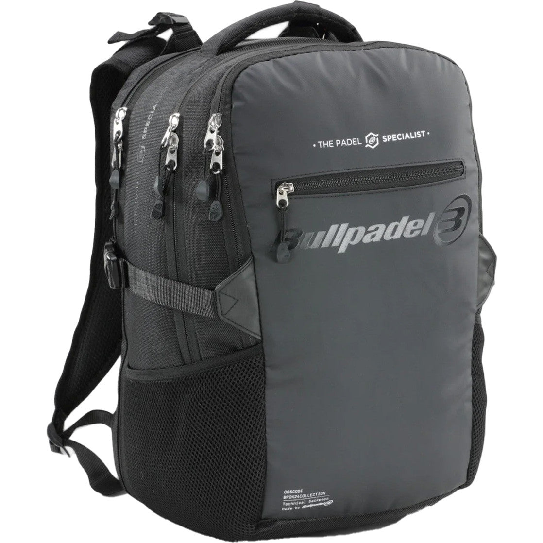 BULLPADEL BACKPACK TECH BLACK BPM25003