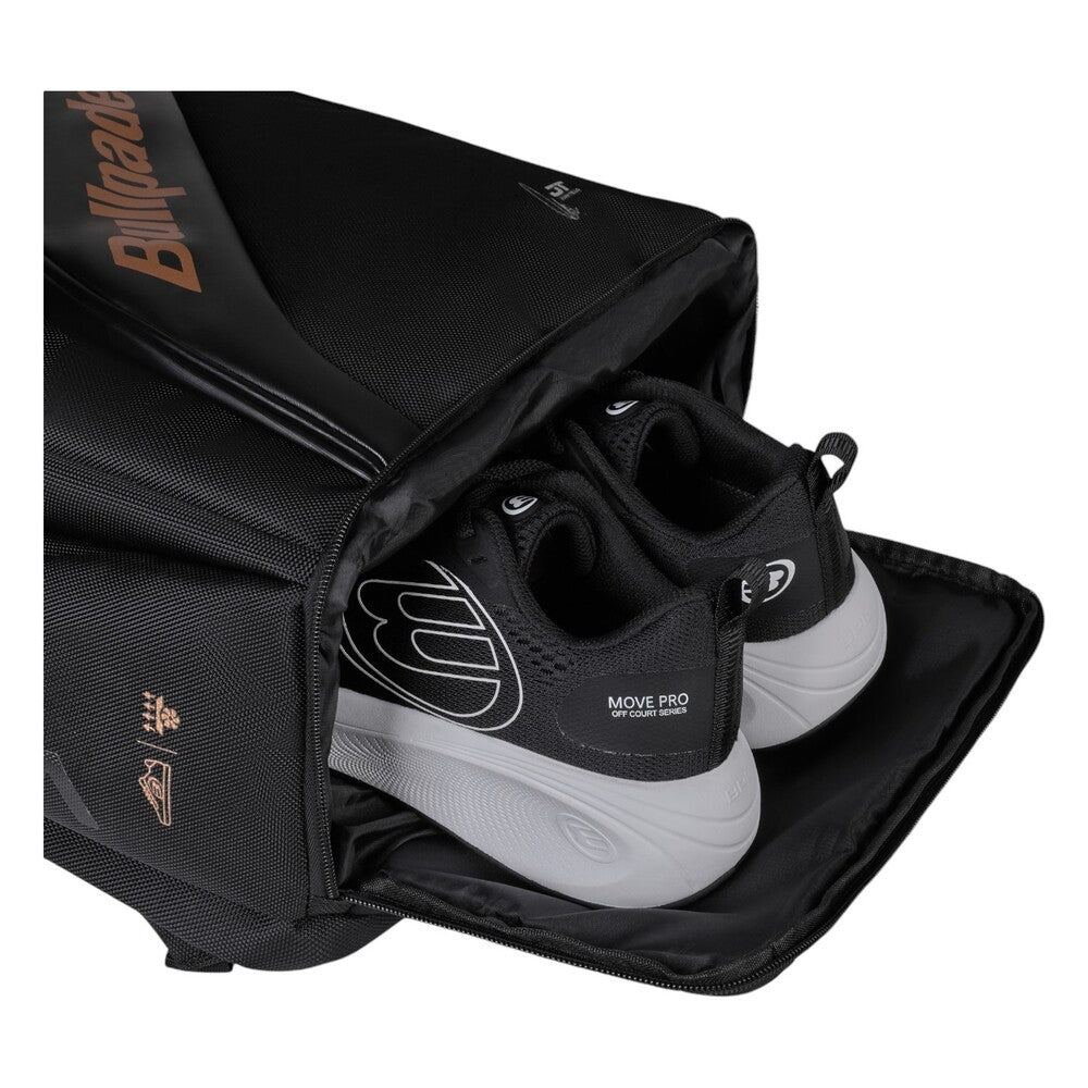 BULLPADEL BACKPACK VERTEX BLACK