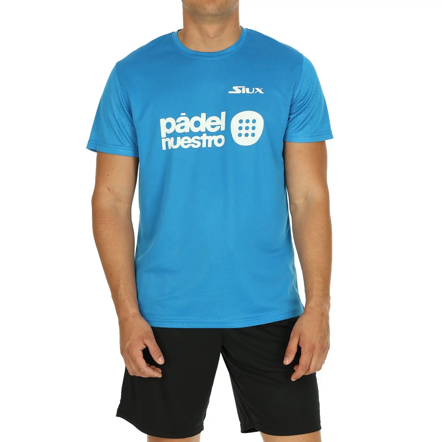 SIUX T-SHIRT MEN PROMOTIONAL BLUE