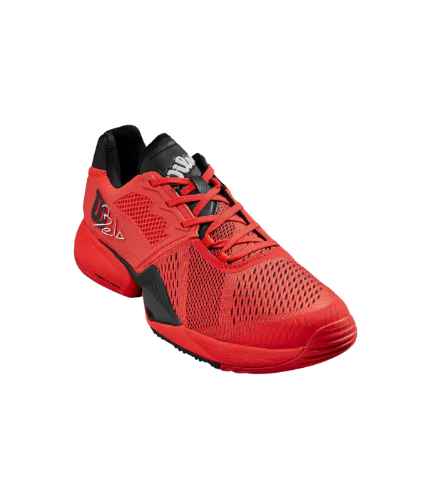 WILSON SHOES BELA TOUR MENS INFRARED/BLACK SIZE EUR 44