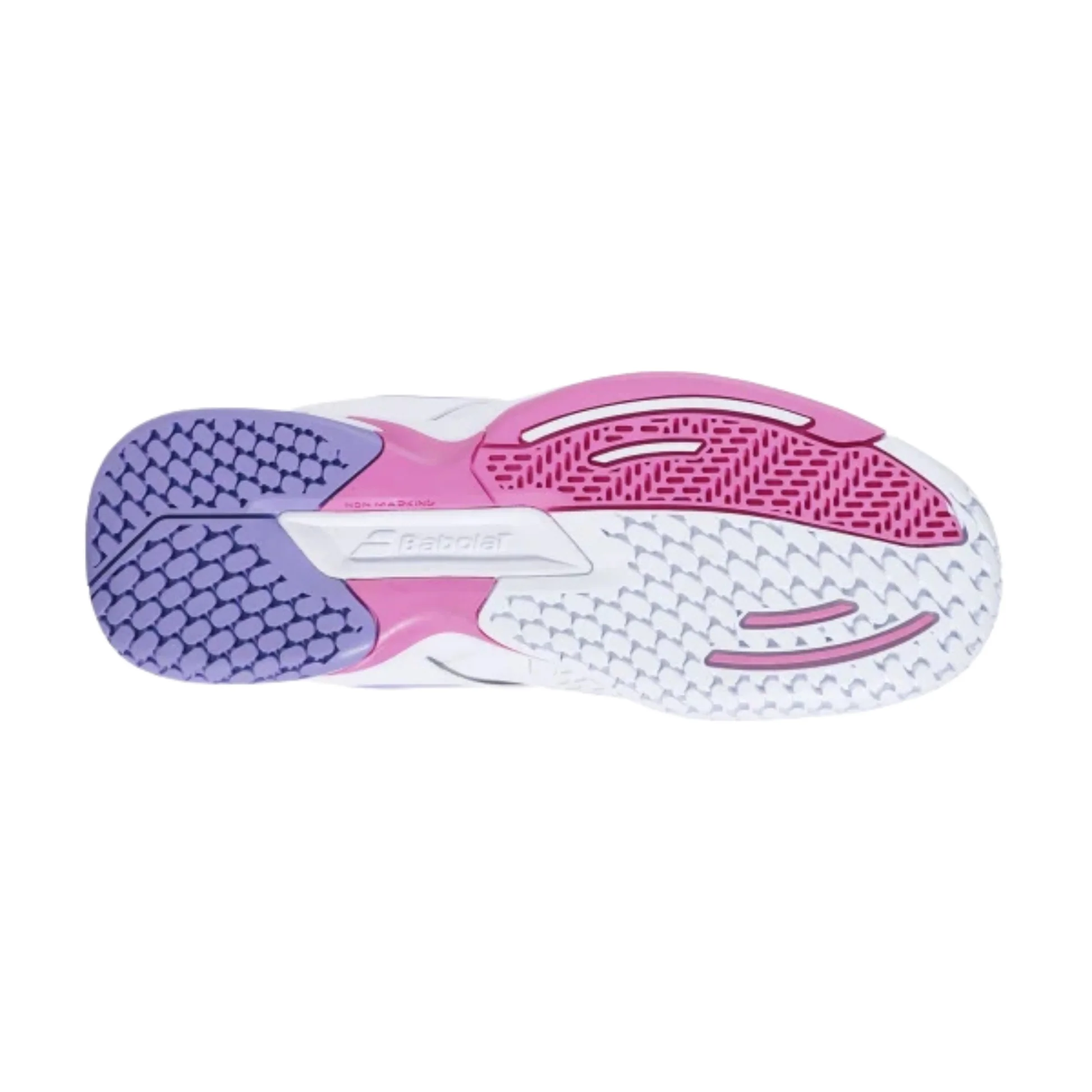 BABOLAT SHOES PROPULSE WHITE/LAVENDER JR