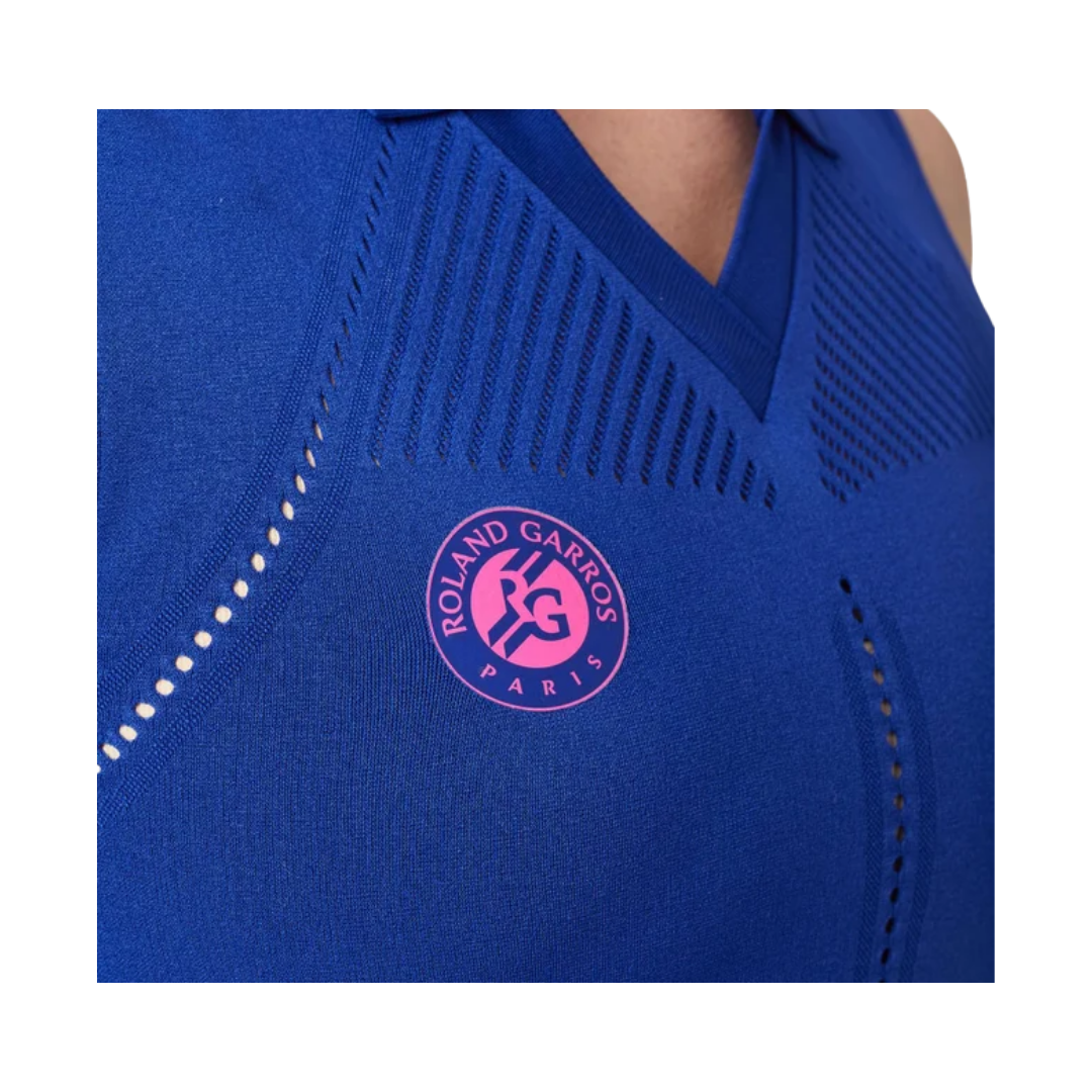 LACOSTE RG PLAYERS TANK BLUE 34/36