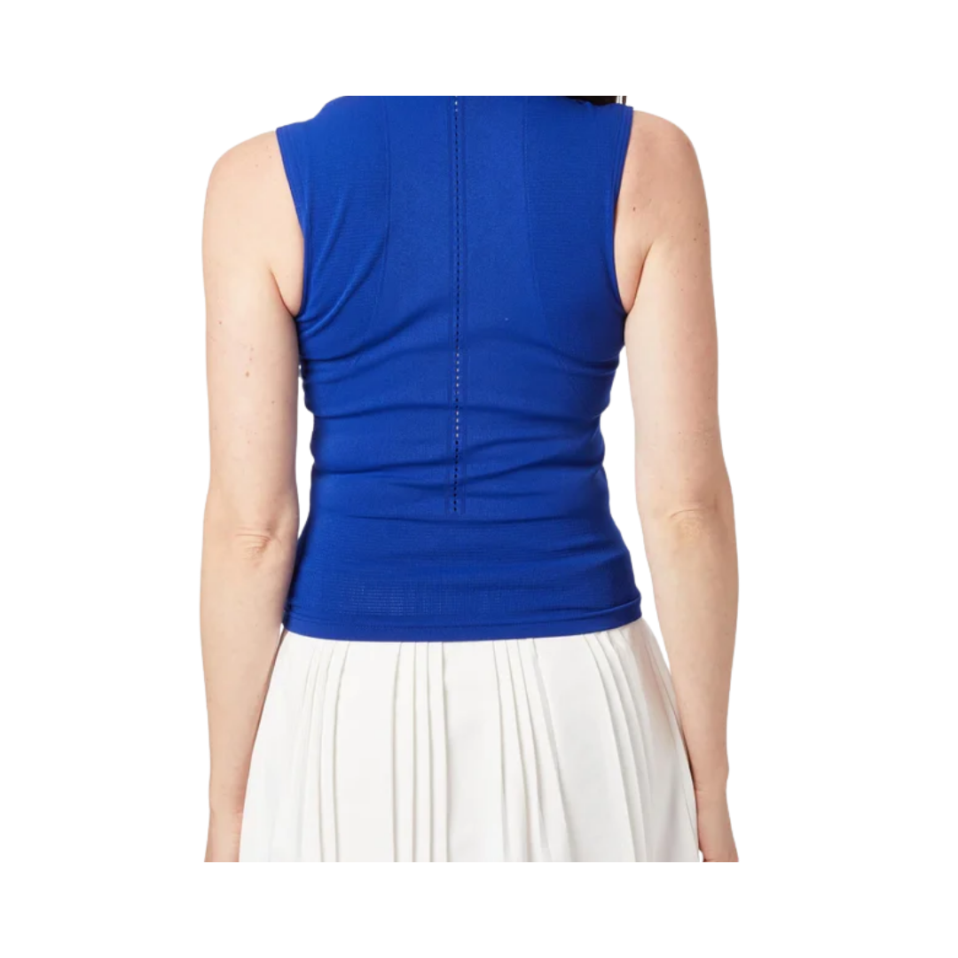 LACOSTE RG PLAYERS TANK BLUE 34/36