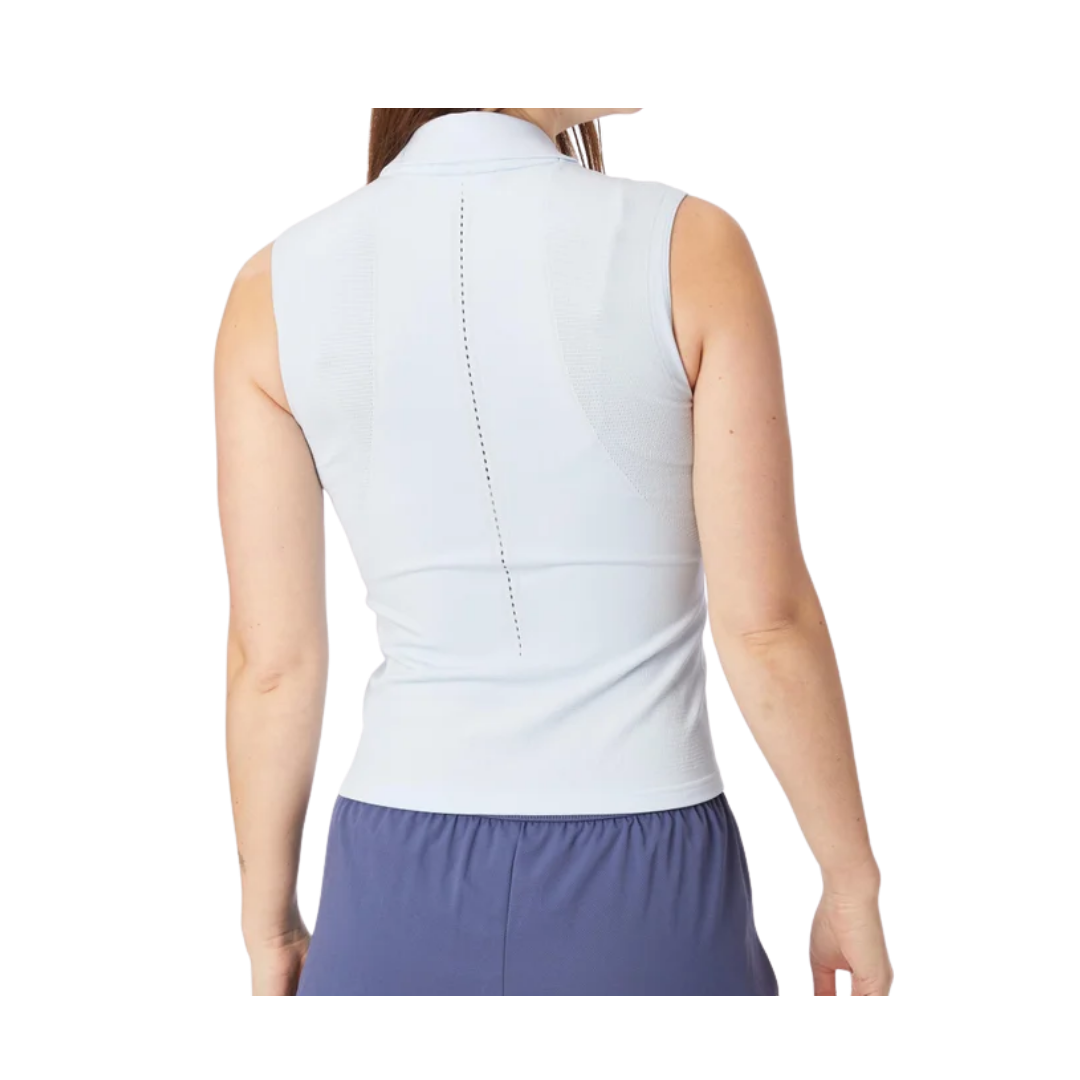 LACOSTE WOMEN SPRING PLAYERS TANK BLUE 34/36