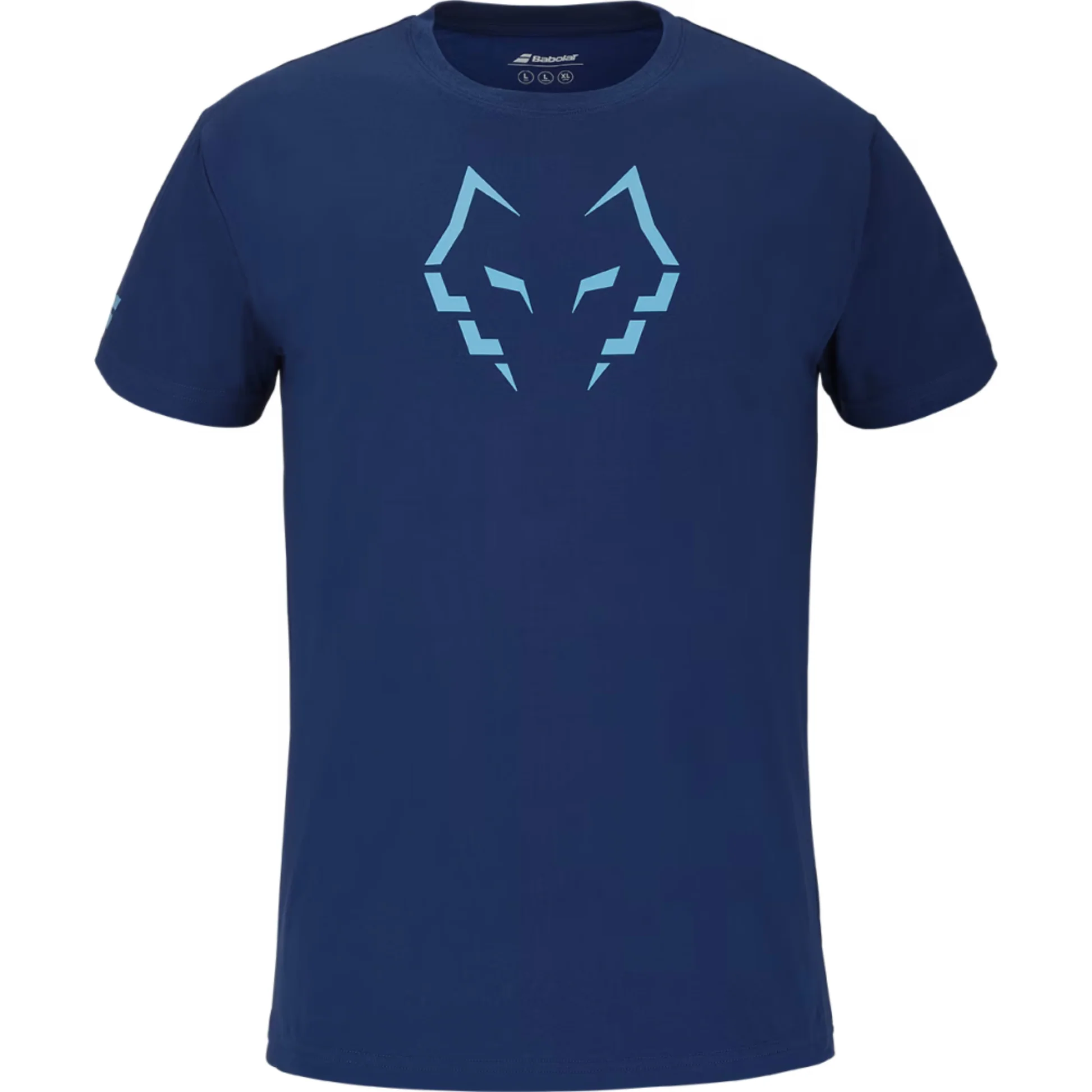 BABOLAT T-SHIRT COTTON TEE MEN LEBRON NAVY