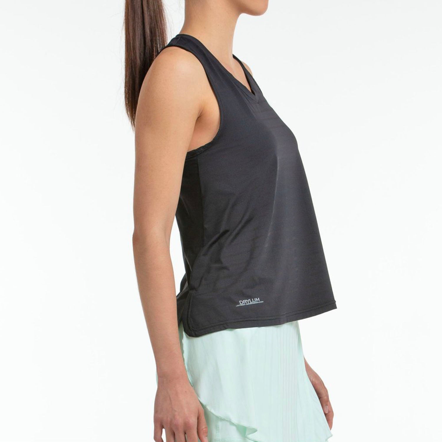 BULLPADEL TANK ADIES WOMEN NEGRO TEJ.BI COLOR