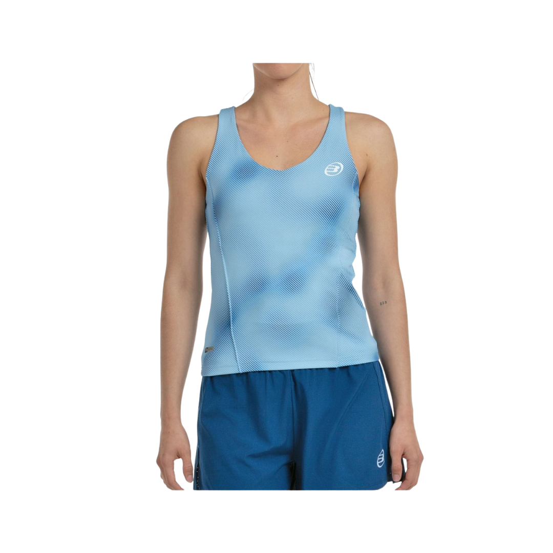 BULLPADEL TANK DAN WOMEN AZUL CLARO