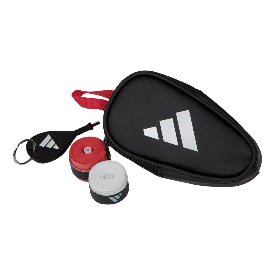 ADIDAS WALLET BLACK/RED 3.4