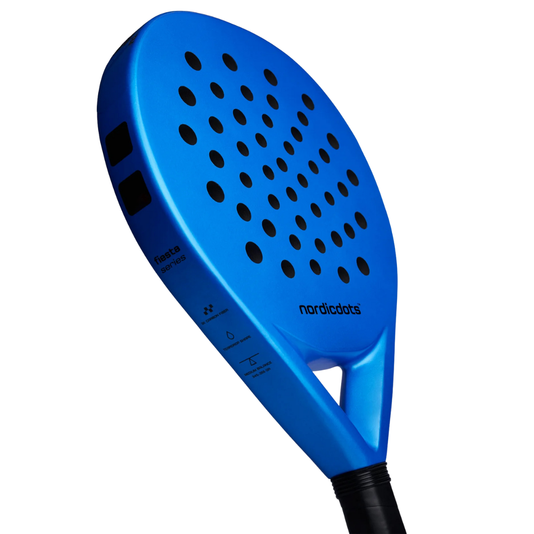 NORDICDOTS RACKET FIESTA SERIES MIAMI BLUE + BAG