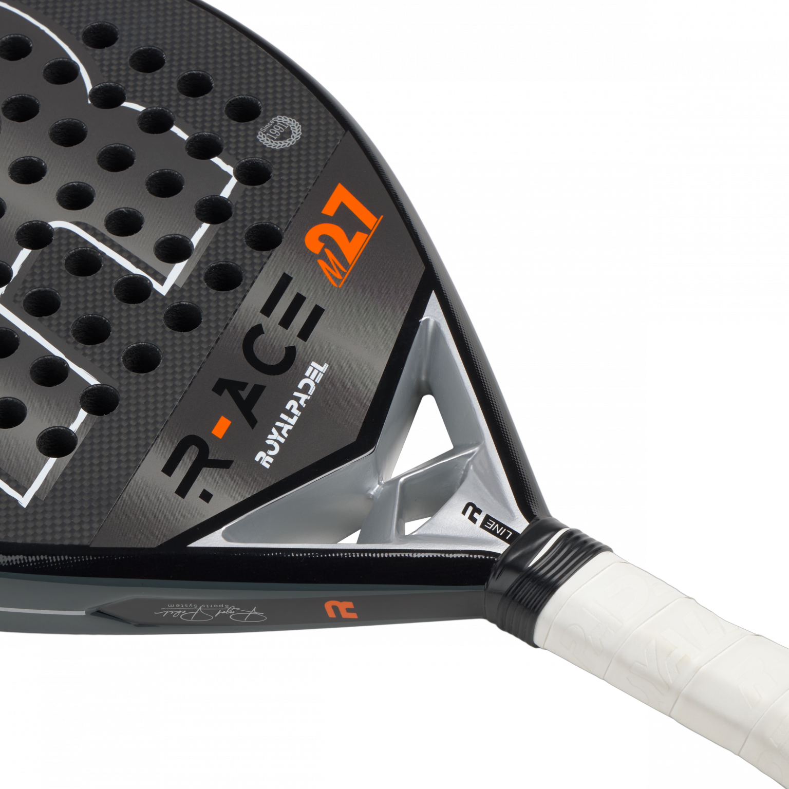 ROYAL PADEL RACKET RACE M27 GREY