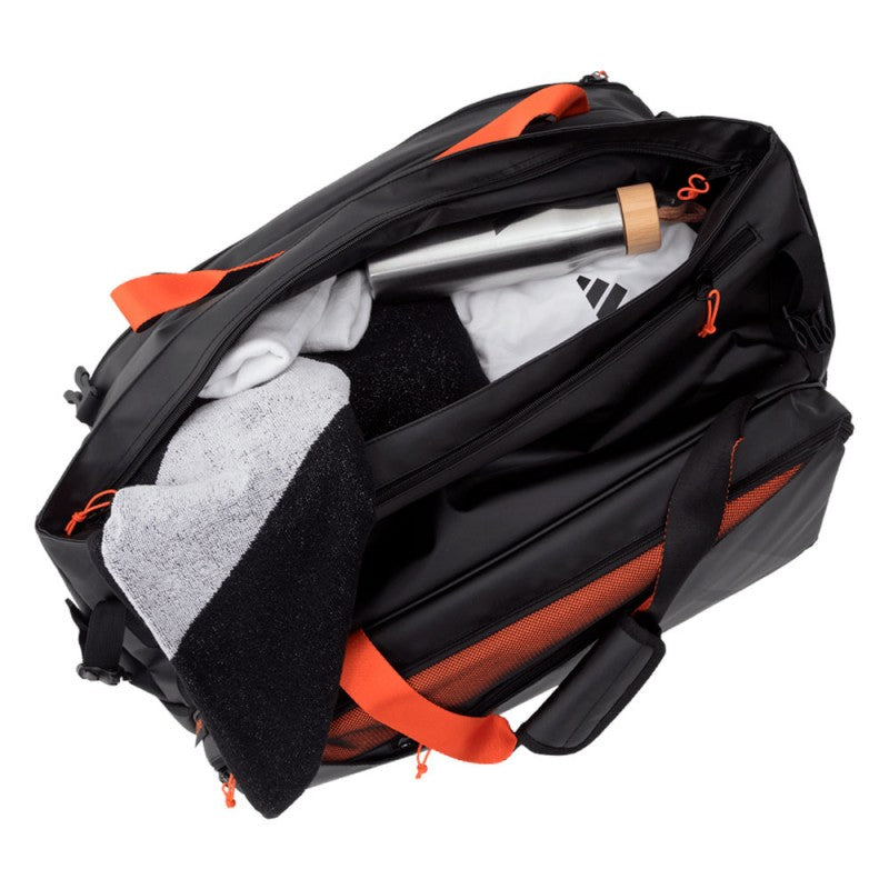 ADIDAS PADEL BAG MULTIGAME BLACK/ORANGE 3.4