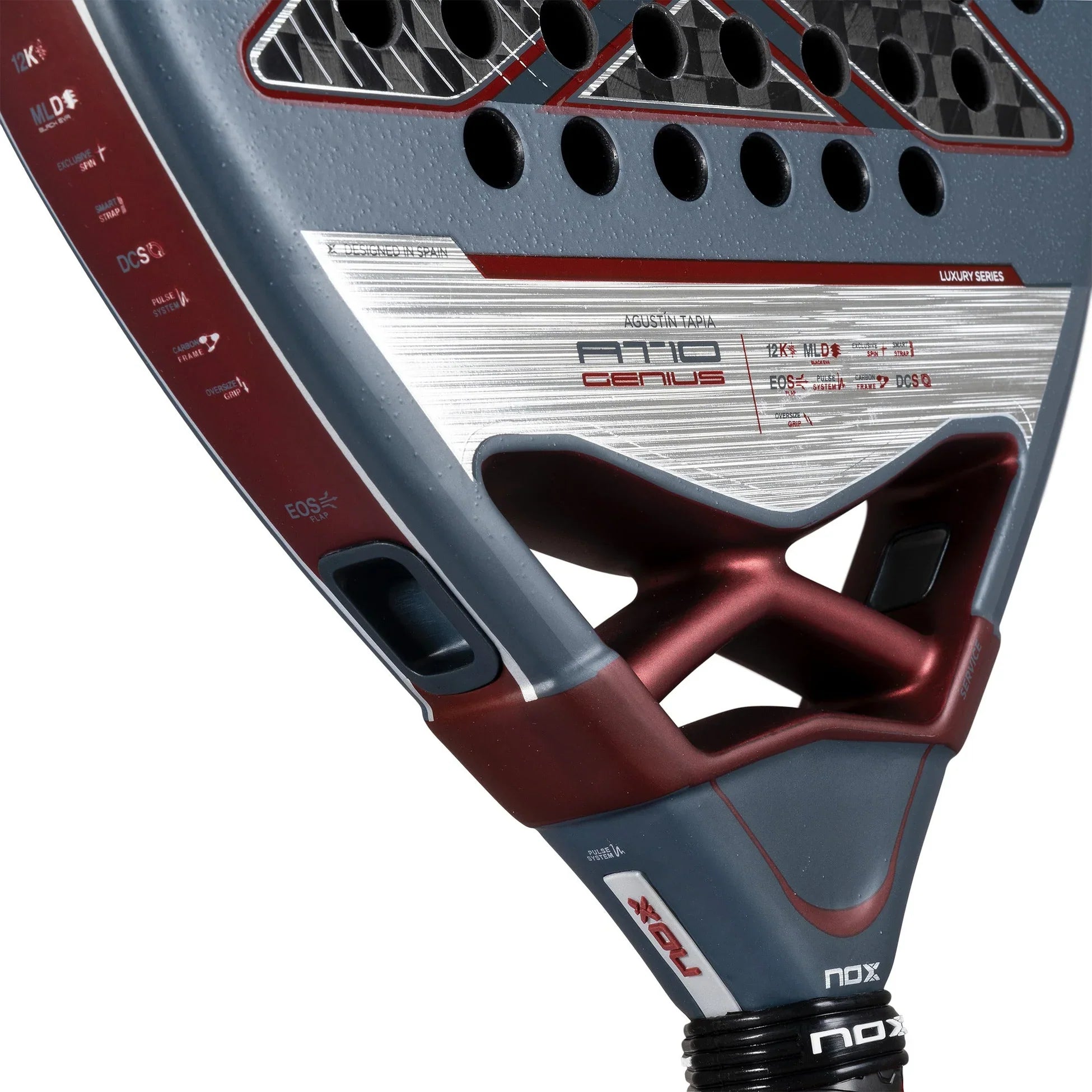 NOX RACKET AT10 GENIUS 12K BY AGUSTIN TAPIA