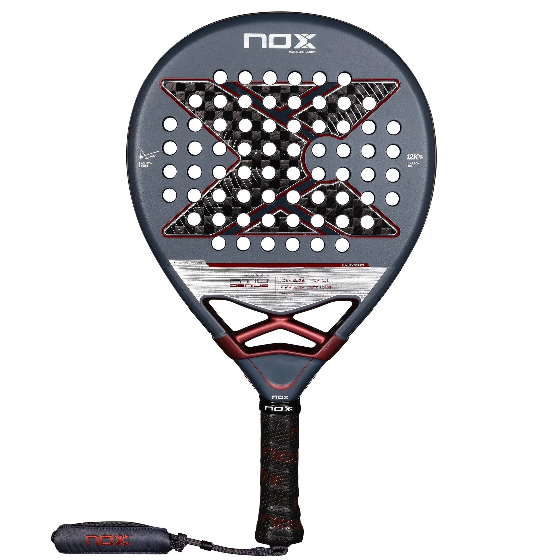 NOX RACKET AT10 GENIUS 12K BY AGUSTIN TAPIA