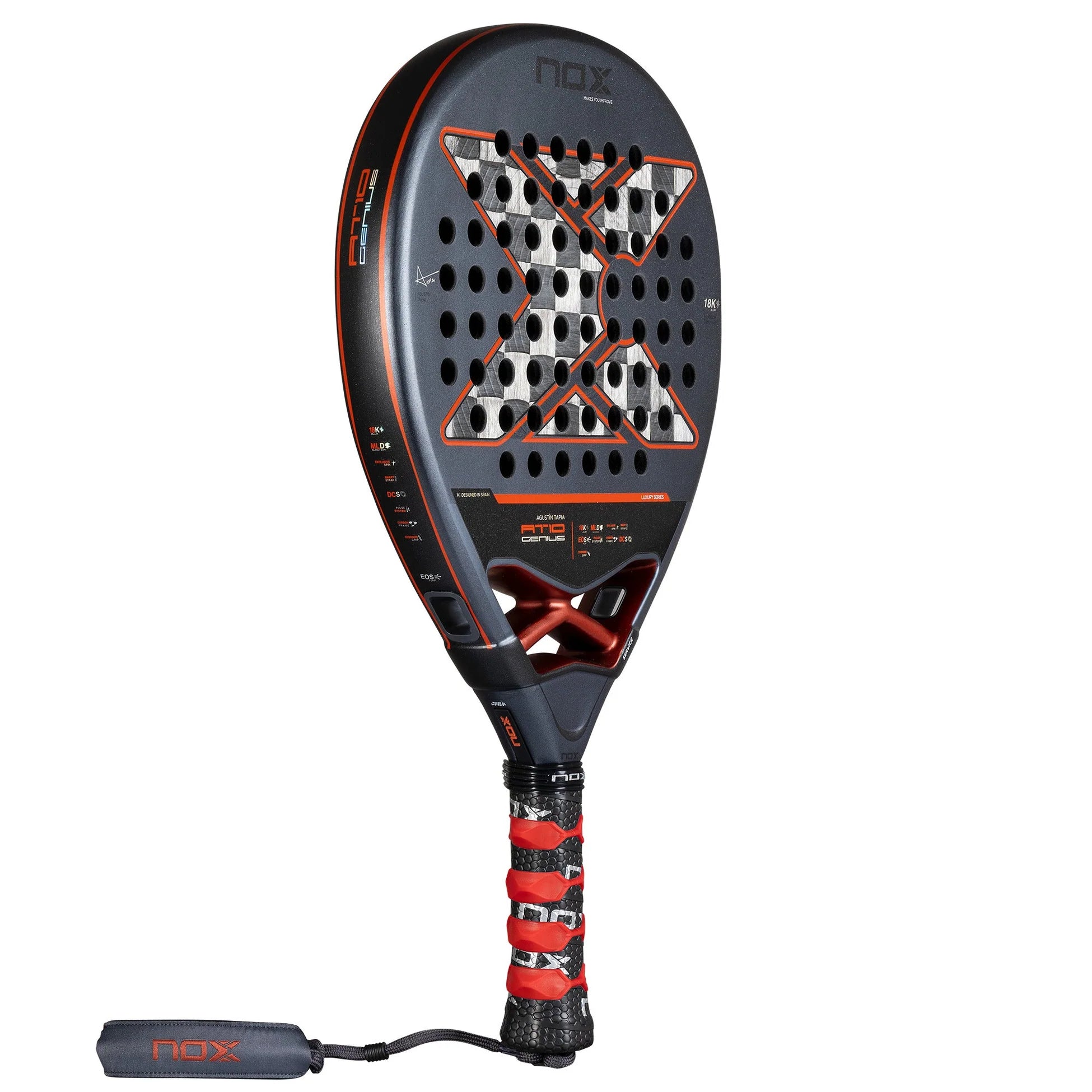NOX RACKET AT10 GENIUS 18K ALUM BY AGUSTIN TAPIA