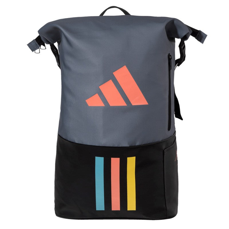 ADIDAS BACKPACK MULTIGAME 3.2 BLACK/GREY ORANGE