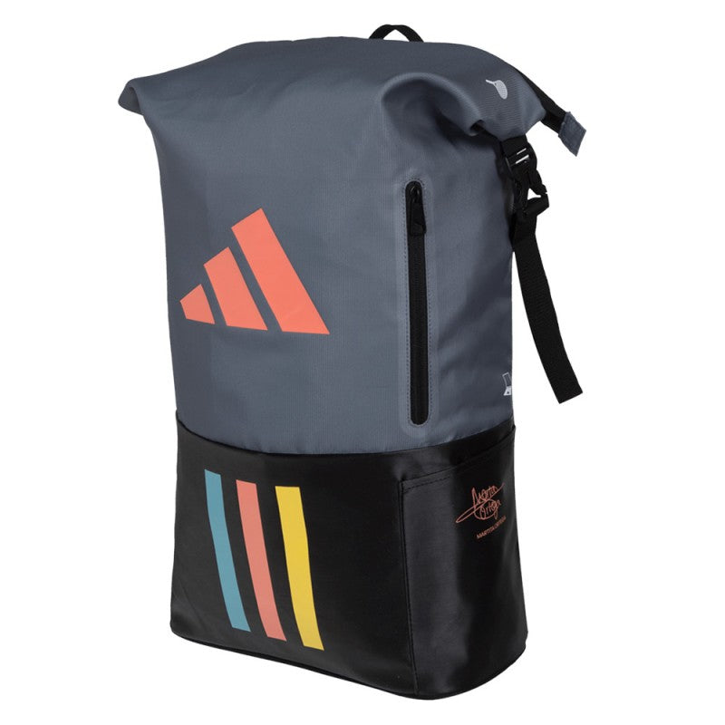ADIDAS BACKPACK MULTIGAME 3.2 BLACK/GREY ORANGE
