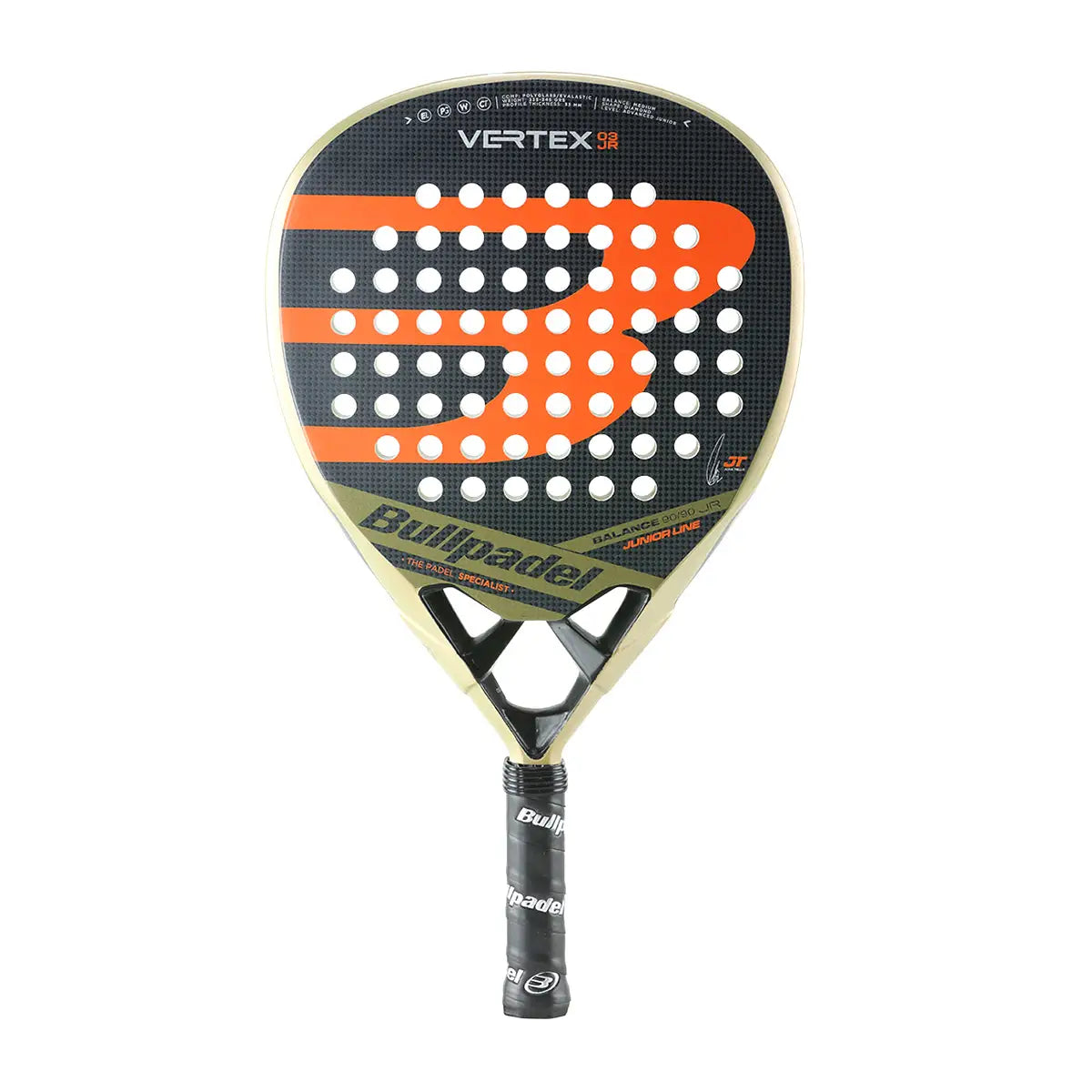 BULLPADEL RACKET VERTEX JR BOY 23