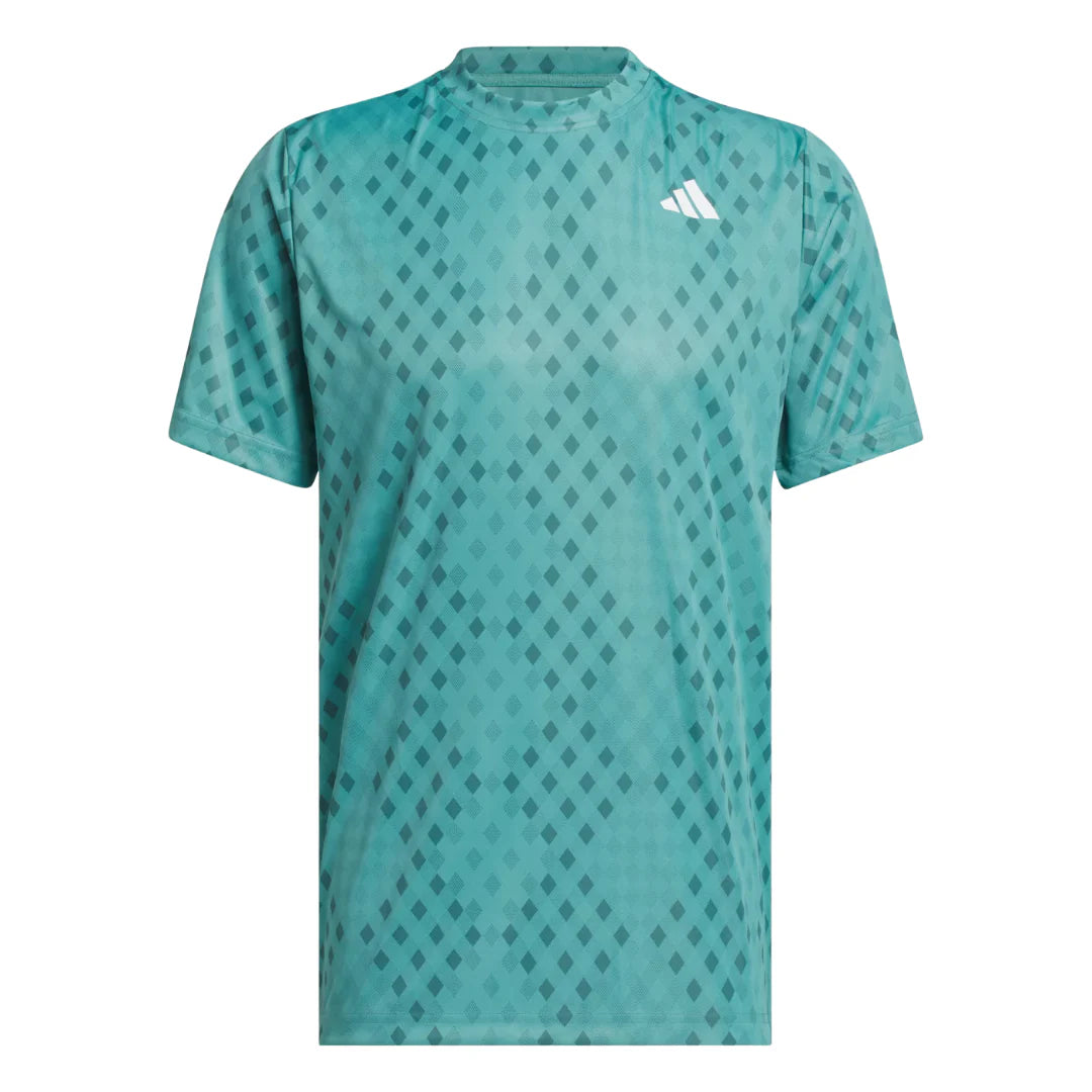 ADIDAS T-SHIRT CLUB GRAPH TEE GREEN JM1196