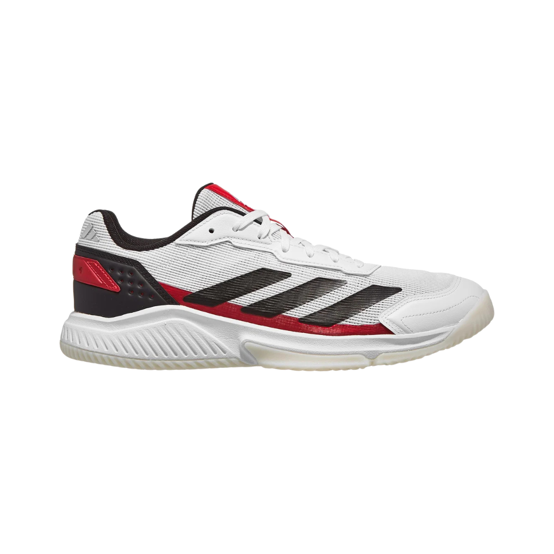 ADIDAS SHOES MEN CRAZYQUICK BOOST WHITE / BLACK / RED