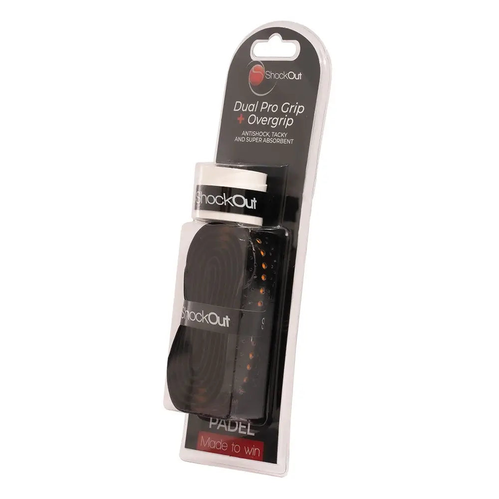 SHOCKOUT DUAL PRO GRIP NEGRO/NARANJA