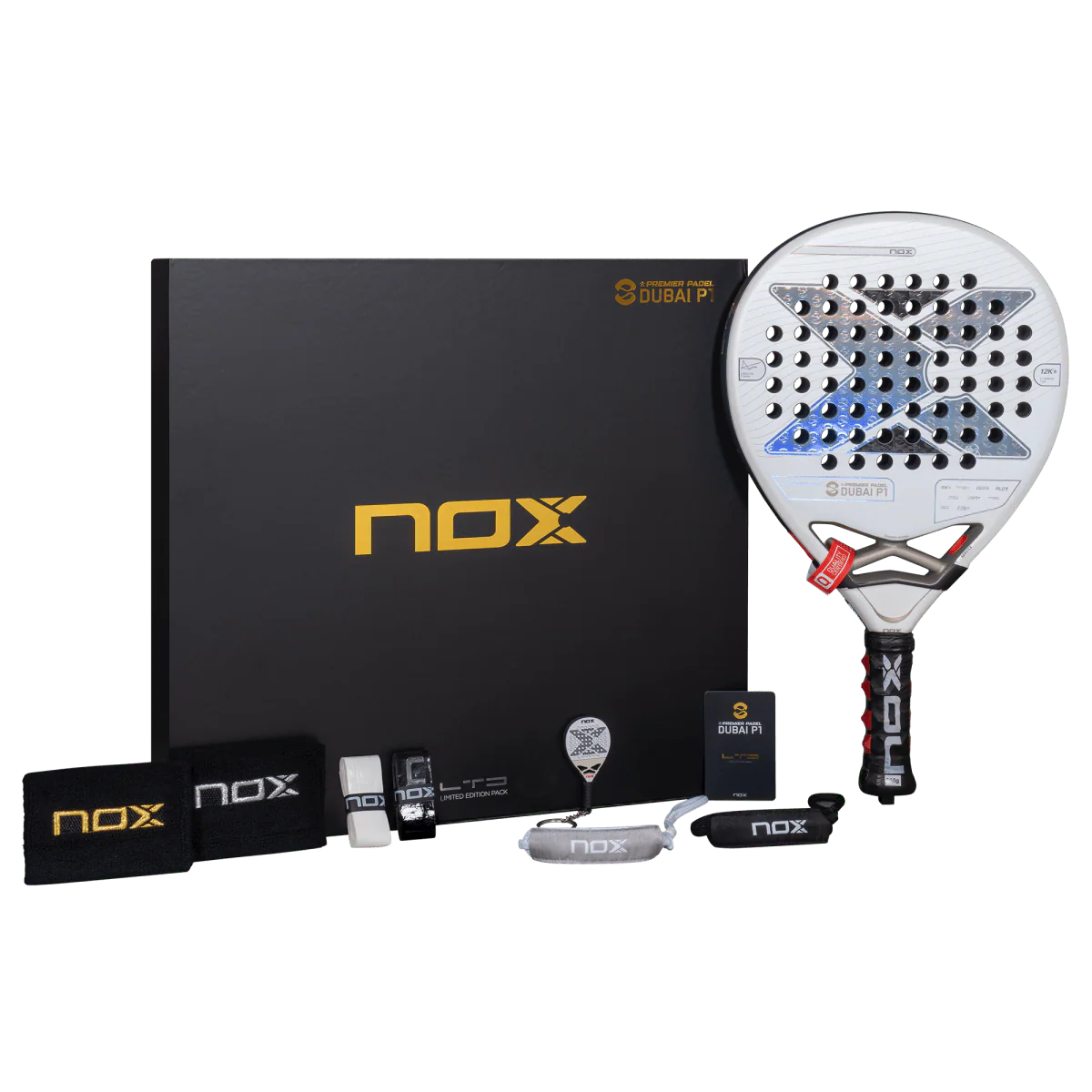 NOX RACKET AT10 GENIUS LIMITED EDITION PACK DUBAI P1