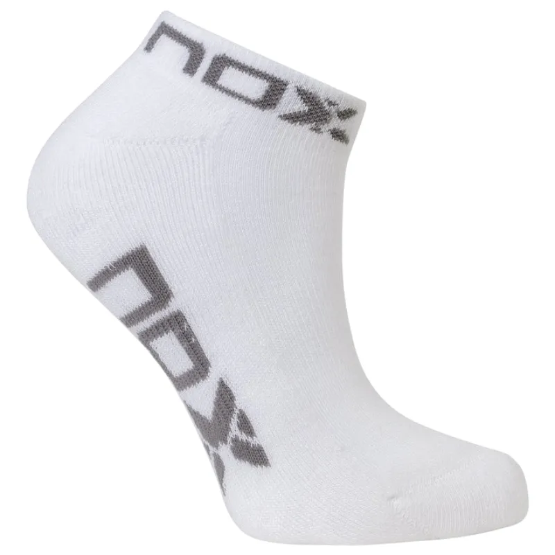 NOX SOCKS WOMEN PINKIES WHITE/GREY