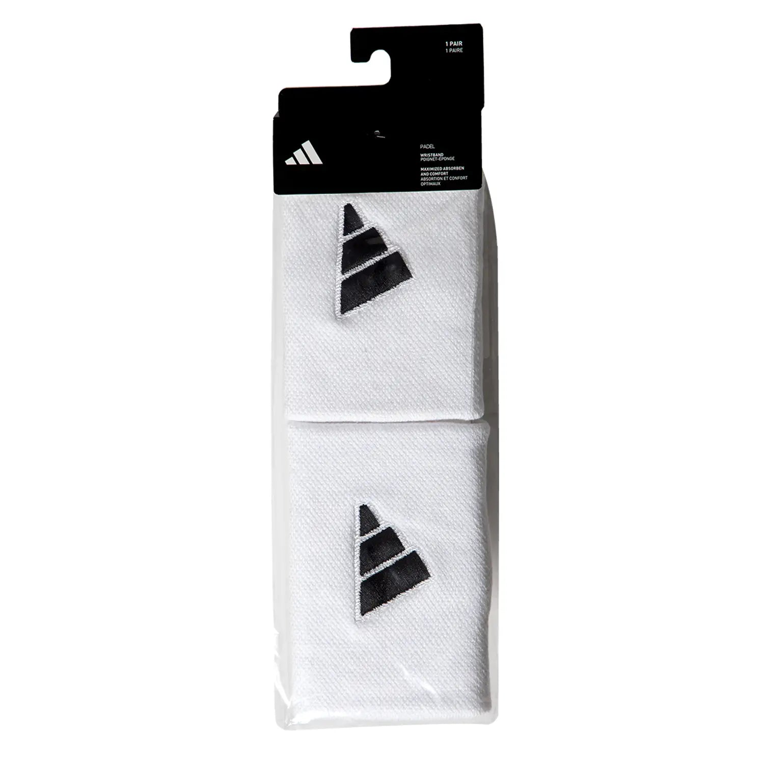 ADIDAS WRISTBAND LONG WHITE/BLACK