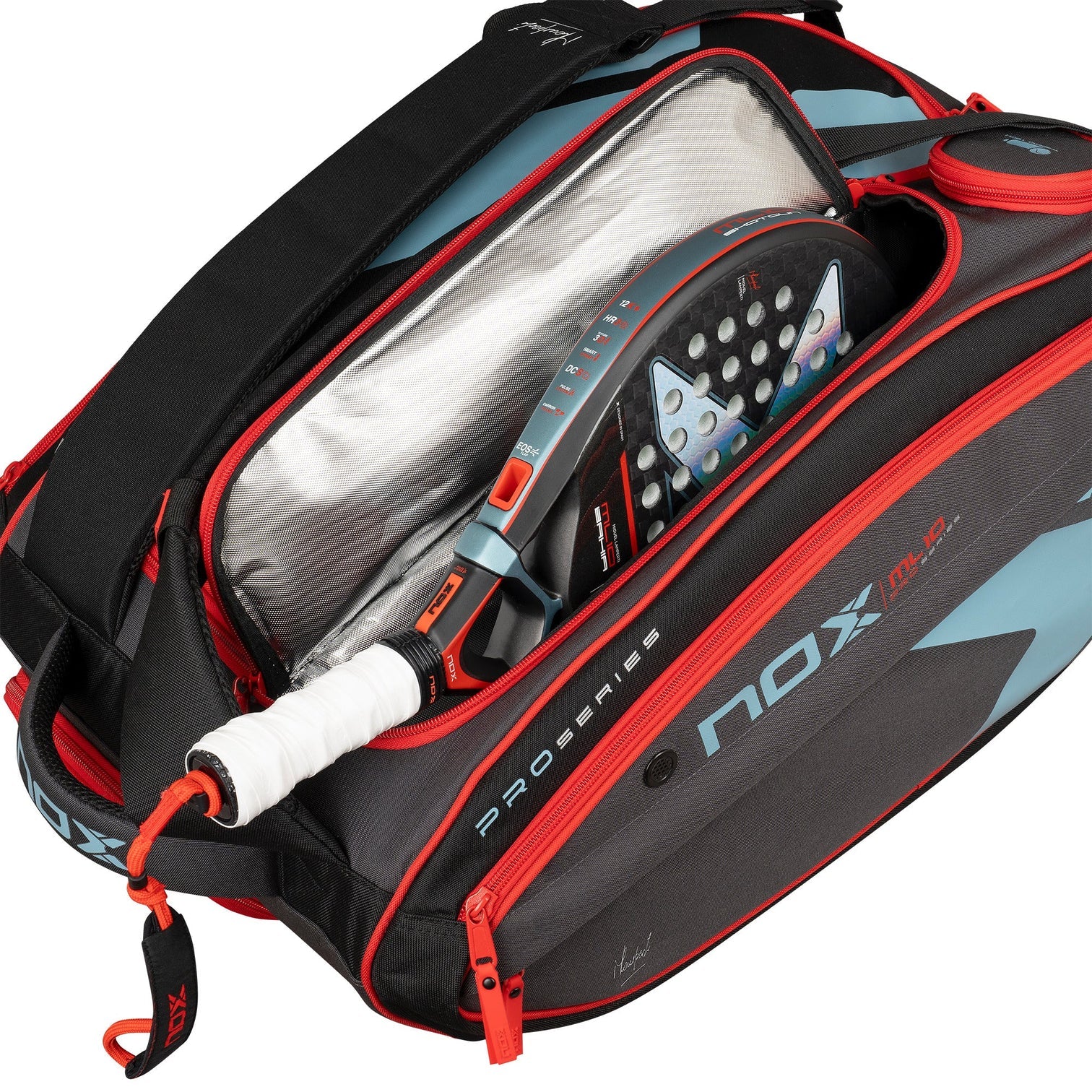NOX PADEL BAG ML10 COMPETITION XL BLACK/RED