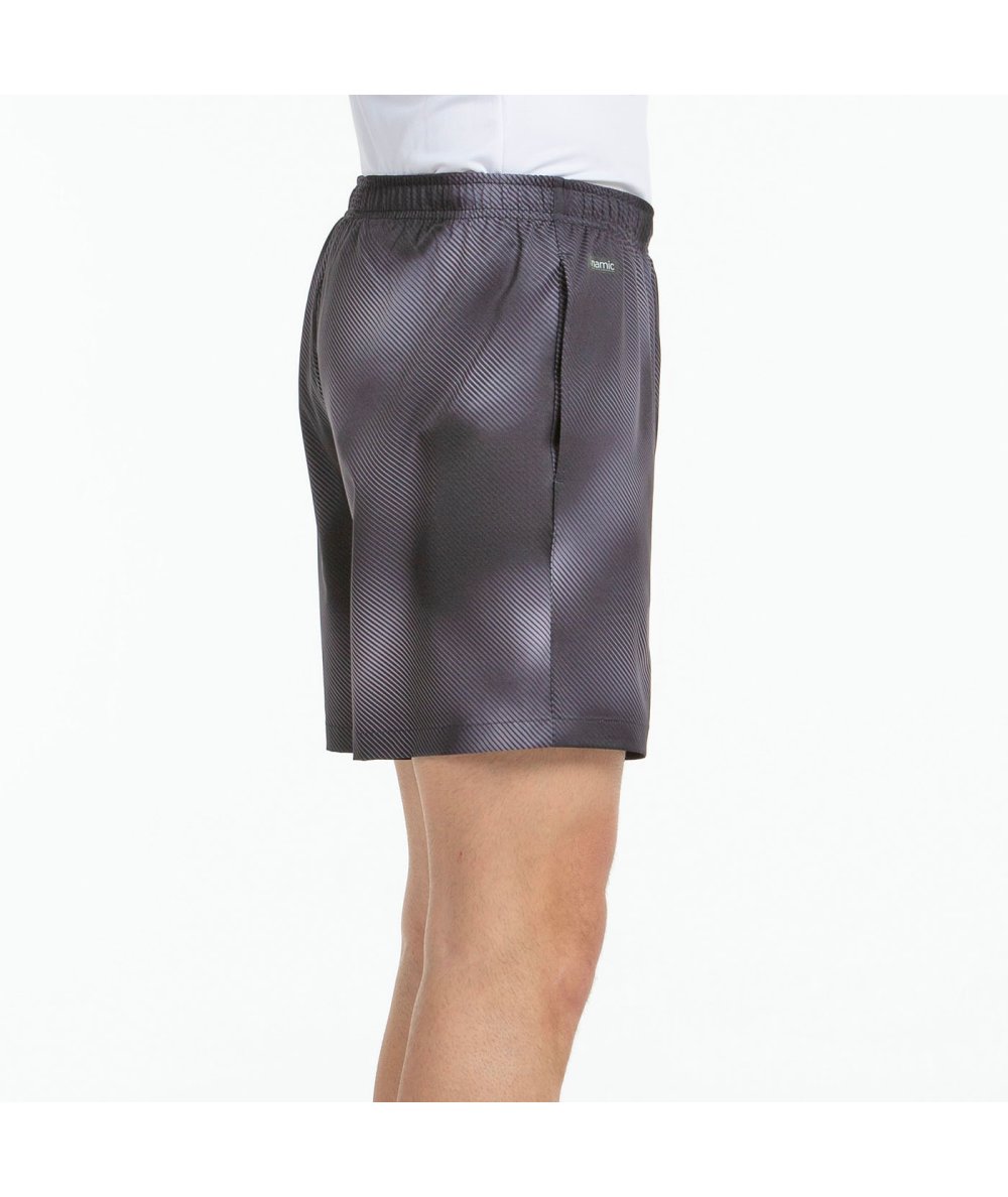 BULLPADEL SHORT MOS NEGRO