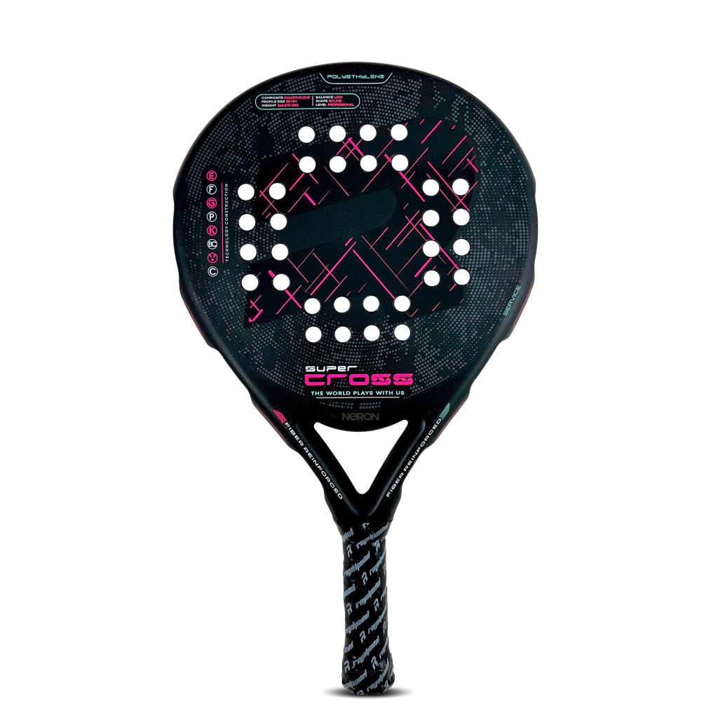 ROYAL PADEL RACKET SUPER CROSS PINK